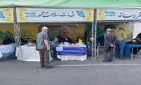 ارائه خدمت این بار در اجتماع امام رضایی ها میدان انقلاب پایتخت 